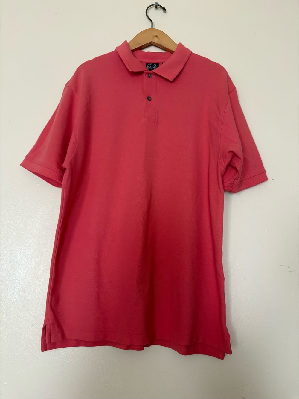 Jos. A. Bank Men's Coral Polo Shirt - Solid Coral